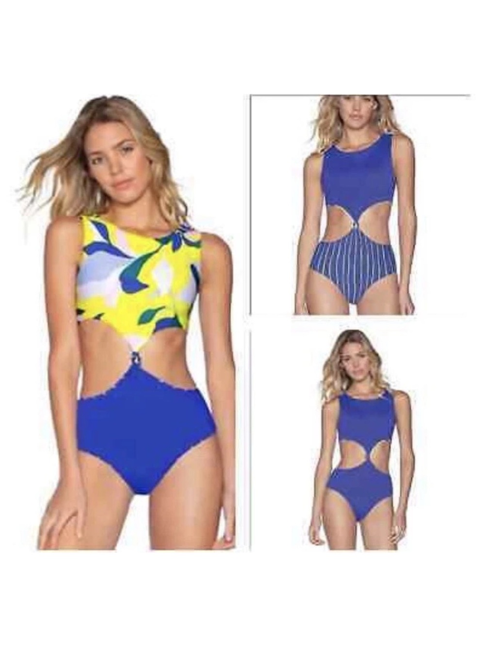 Maaji Sunflower Spin Reversible One Piece Size Medium